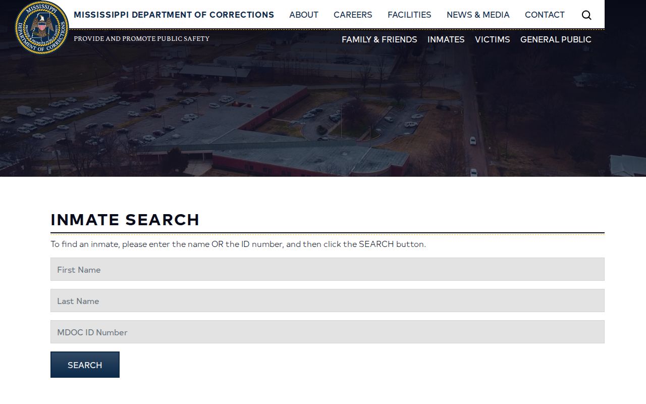 MDOC search for Noxubee County released inmate records