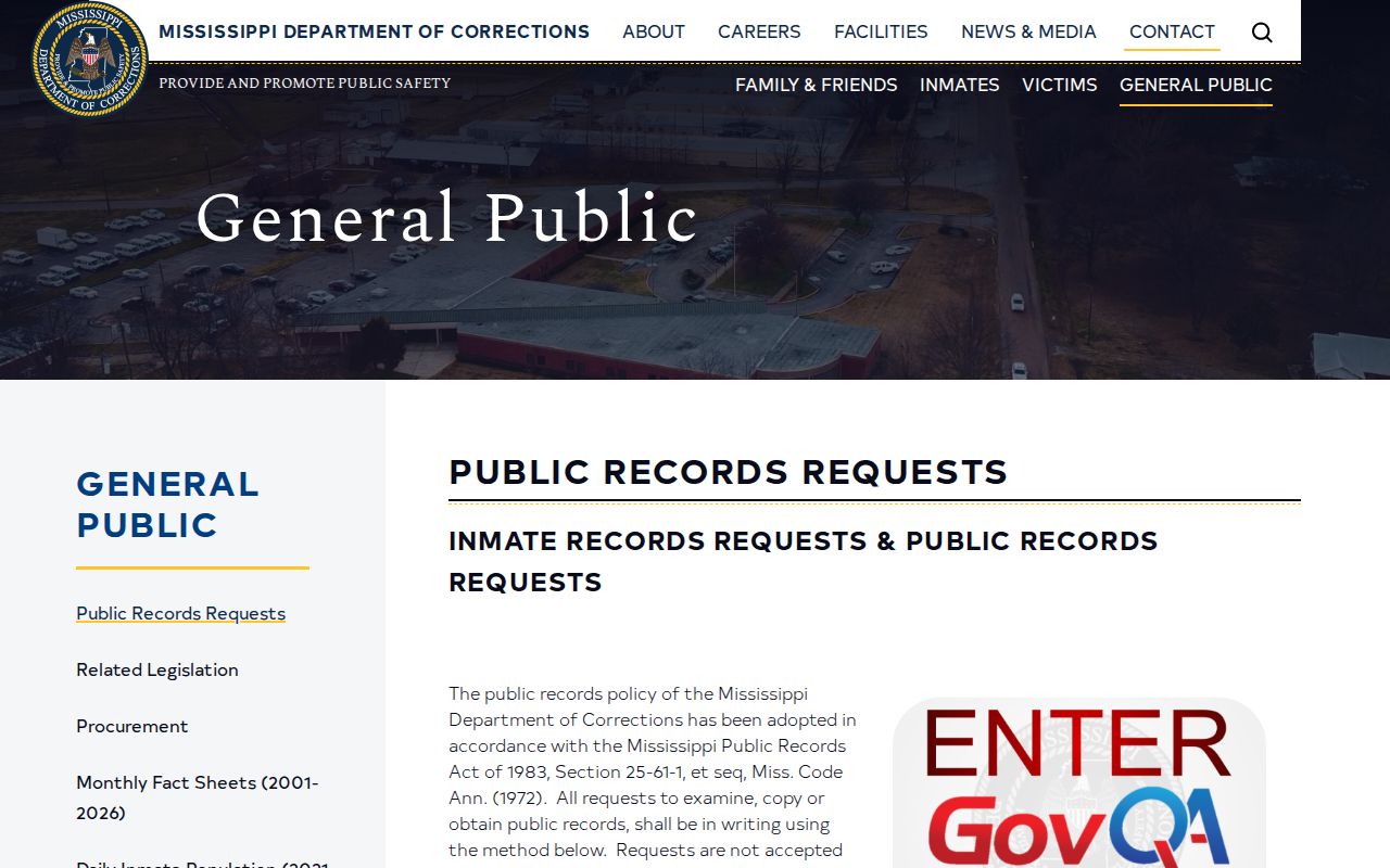 Noxubee County VINELink release confirmation through MDOC records